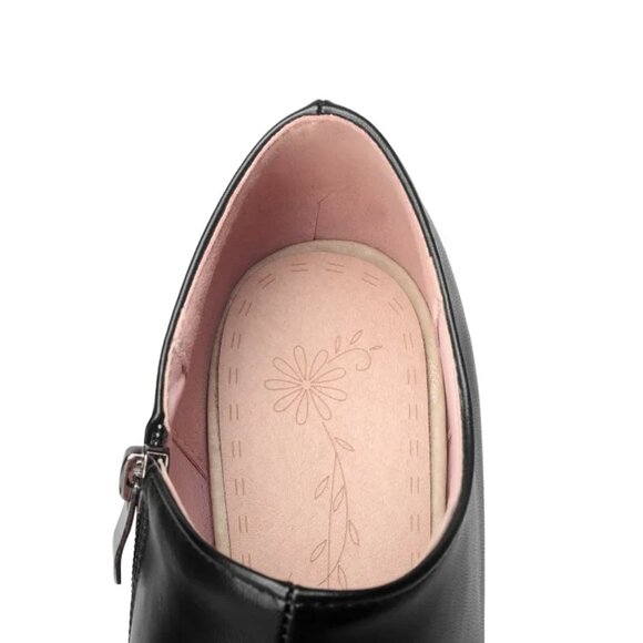 Jingpin Black Bootie - Picture 6 of 15